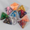 10pcs Random Polyhedral Plastic Dice D4/D6/D8/D%/D10/D12/D20 Different Color Style for DIY Table Game DND Board Game