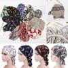 New Fashion Beanie Scarf Head Wrap Cap Printed Headwear Cancer Chemo Hat Turban Hat