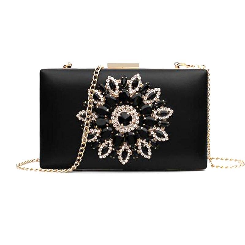 SCIONE White Women Clutch Bag Wedding Clutch Purse Bridal Evening Crystal Bags Luxury Small Crossbody Bags