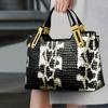 2025 New Fashion Glossy Handbag Crossbody Bag Snake Design Large Capacity With Zipper Closure Durable For Women'S Casual Evening Accessory Luxury