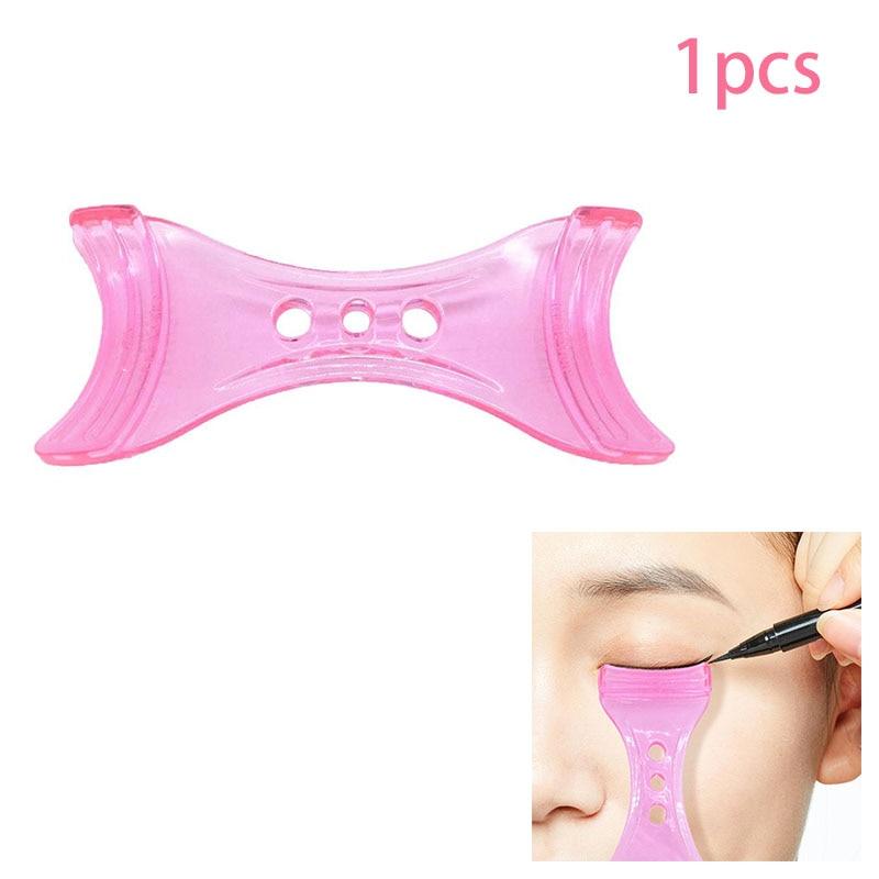 Eyeliner Stencil Eyes Makeup Stencils Template Eyeliner Card Eyebrows Eye Shadow Stickers Card for Beginner Shaping Beauty Tools