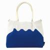 [Rootote] 2486 2487 Small Washable Knit Material Tote Bag CJ Deli Ruful (248701 Fuji Blue)
