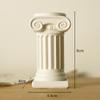 Roman Pillar Greek Column Statue Candle Holder Resin Figurine Home Desktop Decor Ornament Photography Prop Architectural Detail