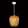 New Bamboo Lamp Shade - Natural Hand-Woven Rattan Chandelier Bamboo  Lighting Fixtures Hanging Light