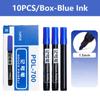 Red Blue Black Ink Waterproof Marker Pen 1.5mm Crude Nib Line Marking Pen Marker Pens  Student