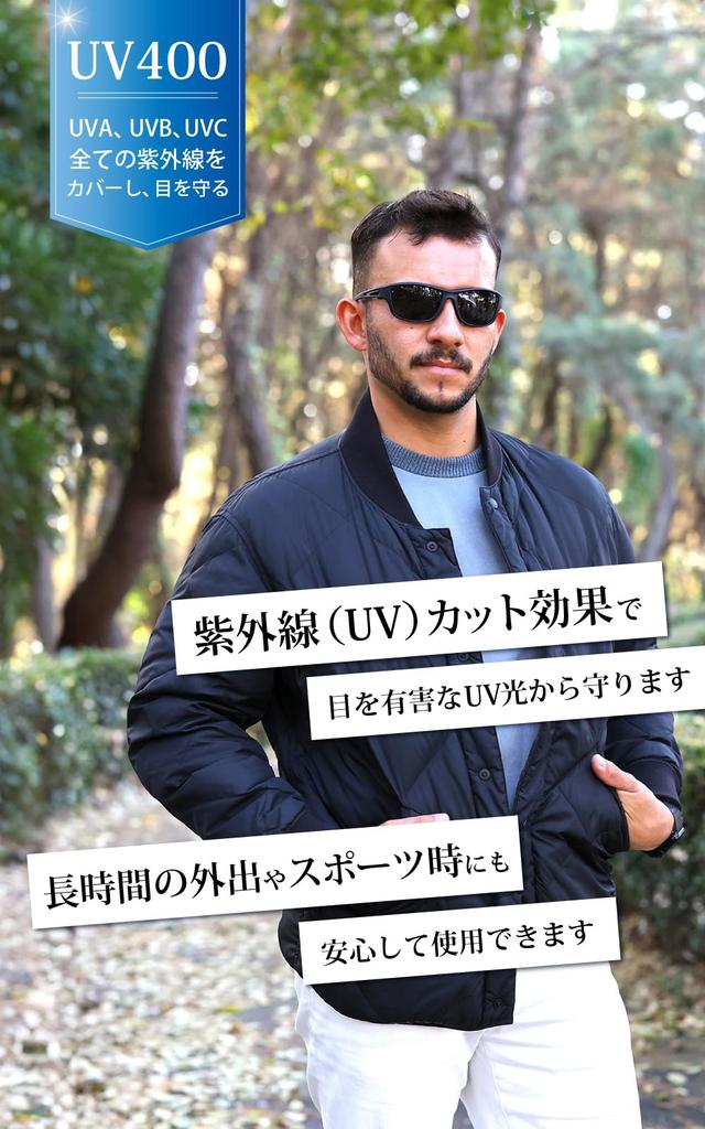 Valeria Polarized Sunglasses TAC Lens Hard Case Included Sports Outdoor UV400 Polycarbonate [valeria] [Windproof/Pollenproof Fit] Anti-Glare (Gray)