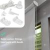 25mm Roller Blind Fittings Bead Chain Kit Window Curtain Accessories for Beginner Starter DIY Curtains Supplies