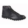 Grafters Mens Original Coated Leather Retro Monkey Boots