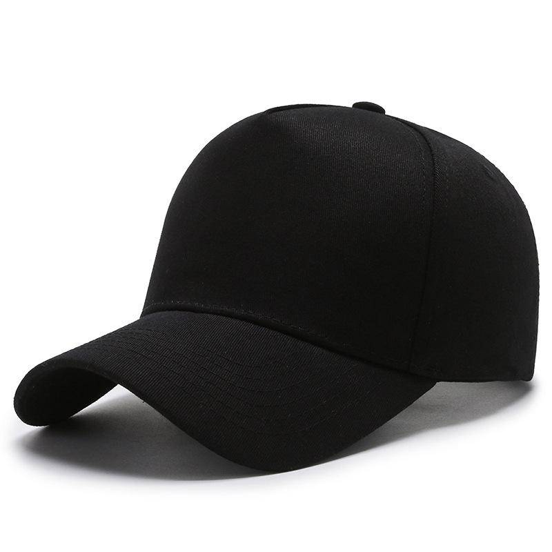 High Quality Solid Color Cotton Baseball Cap Five-panel Cap Embroidery Volunteer Group Gift