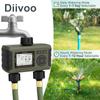 Programmable Sprinkler Timer 1/2 Zones Automatic Irrigation Equipment Indoor/Outdoor Drip Water Garden Timer Multi Outlet