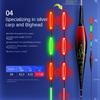 Indicator Fishing Led Light Float Buoy Strike Bite Alarm Float 2024 Bobbers  Long Tail