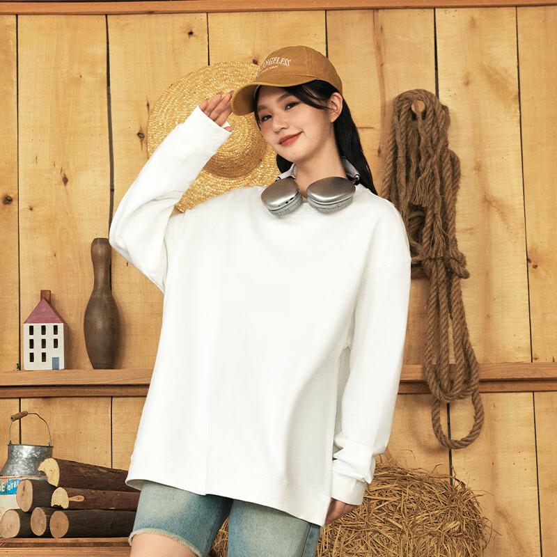 VANCL Men's 2025 Fall Loose Fit Long Sleeve Sweatshirt