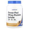 Grass-Fed Whey Protein Isolate, Chocolate Pb, 907G(2Lb)