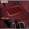 KAHOOL Custom Car Floor Mats For Mitsubishi Outlander 2000-2025 Auto Carpets Foot Coche Accessorie