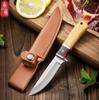 Stainless Steel Boning Knife Wooden Handle Shell Steak Knife Kitchen Accessories Paring Knife Meat Cleaver