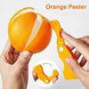 Plastics Lemon Grapefruit Peeling Knife Manual Orange Device Portable Orange Peeler Kitchen