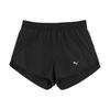 Run Favorite Velocity 3" Shorts Solid Color Fitness Slim Fit Mid Rise Sports Shorts Women Shorts Black 523651-01