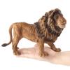 (Precious memory)Educational Science Lion Animal Model Ornament Figurine Toy For Kids Gift BW