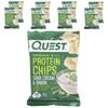 Original Style Protein Chips, Sour Cream & Onion, 8 Packets, 1.1 Oz (32 G) Each