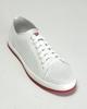 Perforated Sneakers Davis 12107 40 White Leather