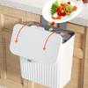 Kitchen Trash Can Wall Mounted 7/9l Trash Bin Household Cabinet Door Hanging Garbage Cans Recycle Rubbish Bin With Lid Dustbin