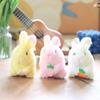 Anime Doll Rabbit Plush Pendant PP Cotton Rabbit Plush Keyring School Bag Pendant