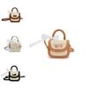 Handbag Knitted Princess Kids Shoulder Bag With Neutral Colors Matching Easy
