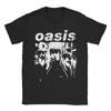 O-Oasis Rock Band Music Merch Men Women T Shirts 100% Cotton Tee Graphic Printing T-shirt Clothing