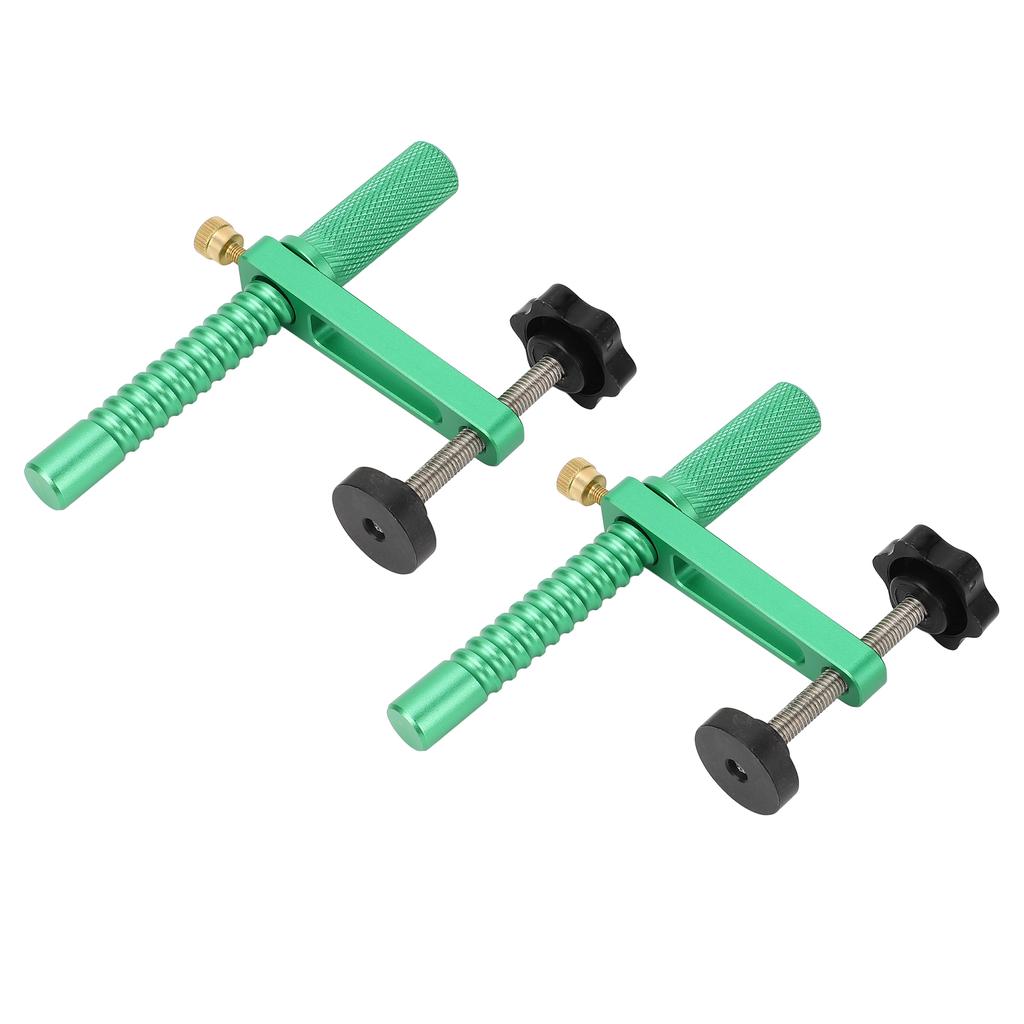 2Pcs Bench Dog Clamp 34in 19mm Quick Release Fast Acting Hold Down All Metal Woodworking Tools