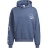 Adidas Originals La To The World Graphic Fashion Sports Hoodie Unisex Hoodies Ink-Blue White JI6956