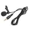 3.5mm Lavalier Microphone Vocal Stand Clip Tie for Mobile Phone Conference Speech Audio Video Lapel Microphone