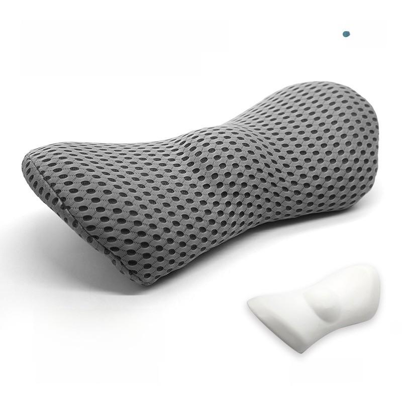 Memory Yuanbao Foam Backrest Pillow With Soft Polyester Cover Support For