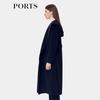 PORTS Women's 2023 Autumn/Winter Wool Coat