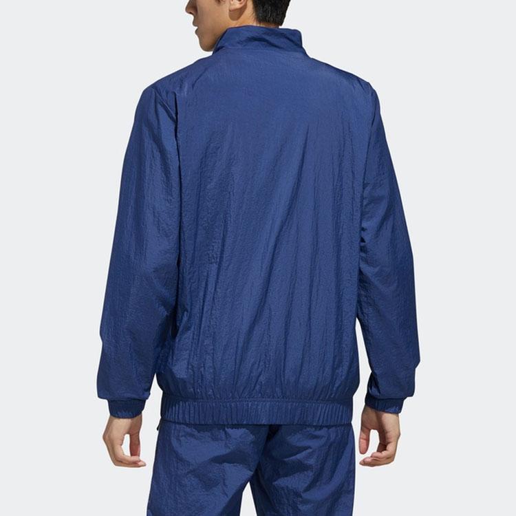 Adidas Sports Jacket Men Tops Tech-Blue FM6075