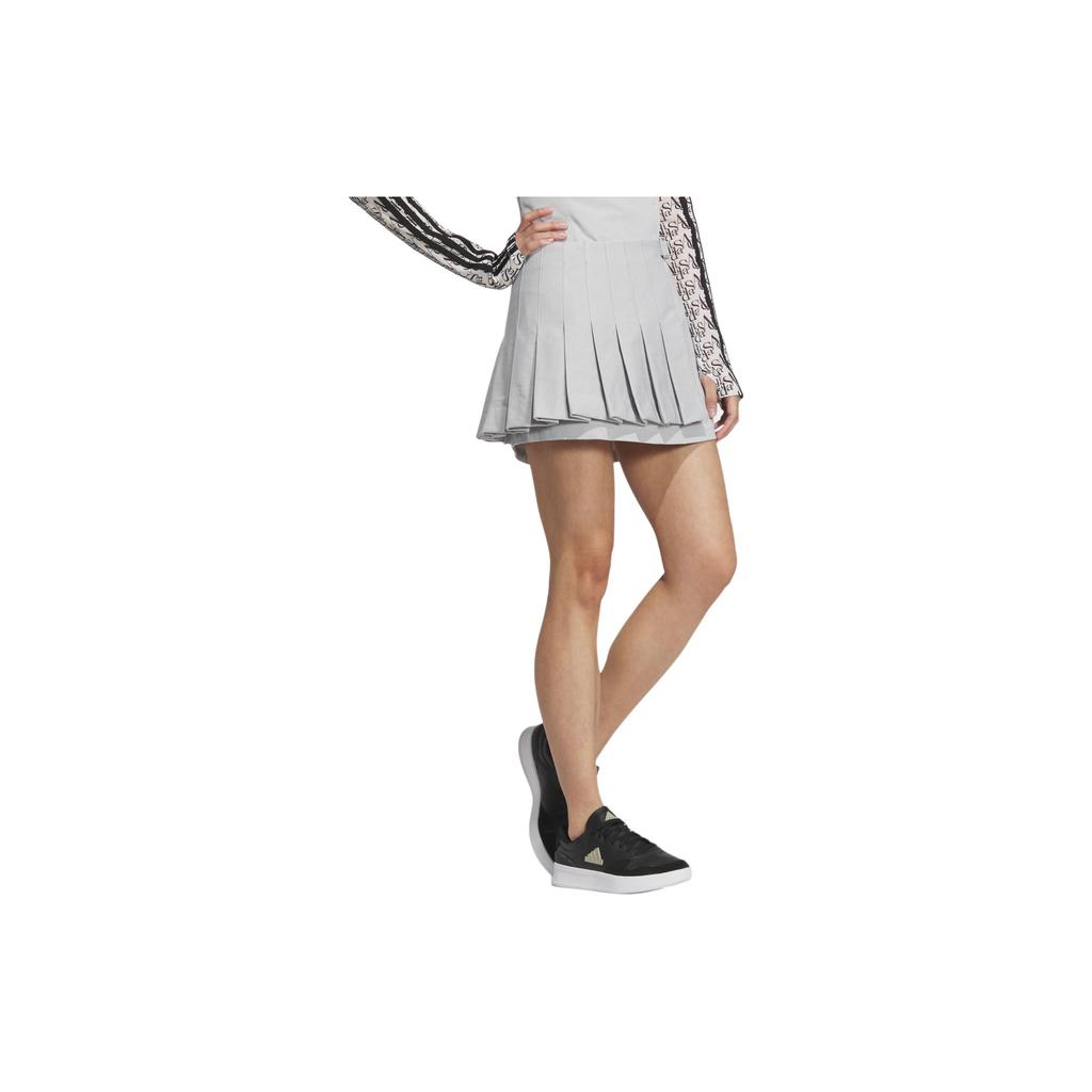Adidas Future Style 2-In-1 Pleated Skirt Women Skirts Light-Gray JN3514