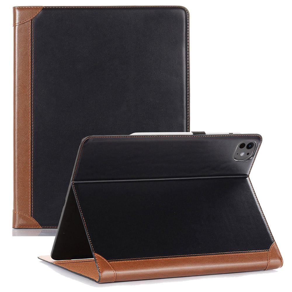 For iPad Pro 13 (2024) Case Protective Book Folio Leather Tablet Cover Card Slots