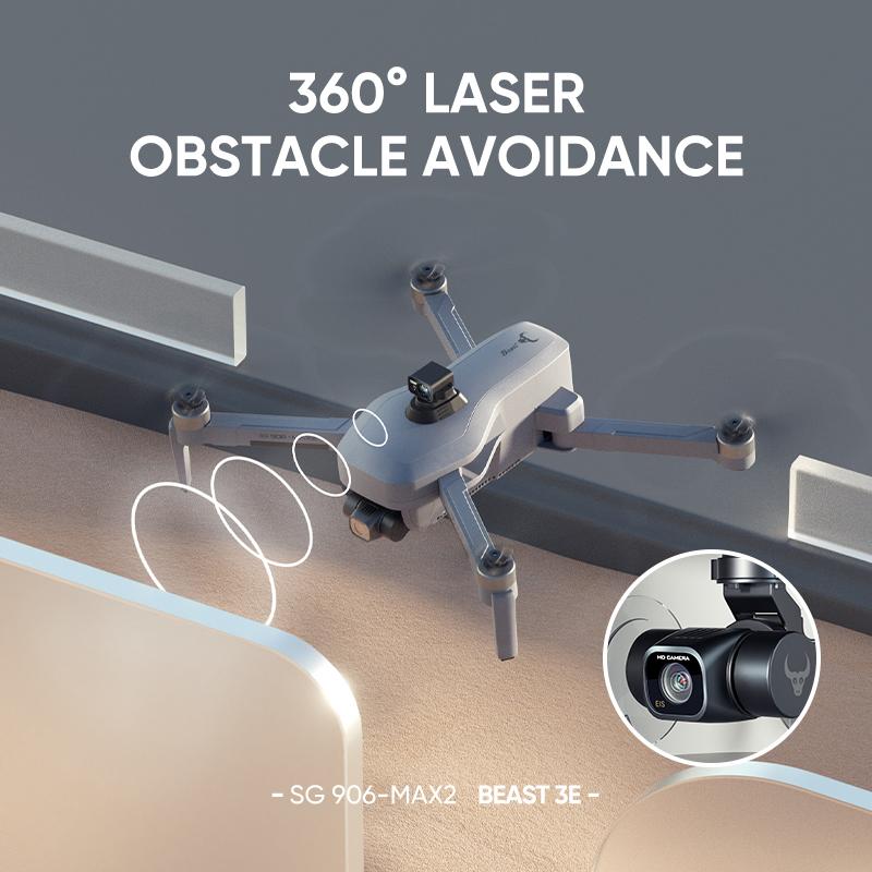 2024 New SG906 MAX2 Professional FPV EIS 4K Camera Drone 3-Axis Gimbal Brushless GPS 4KM Quadcopter 360 Degree Obstacle Avoidance ALL BEAST 3E