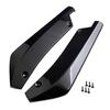 Katigan 2pcs Universal Car Rear Bumper Lip Splitter Spoiler Scratch Device