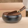 Traditional Wok Pot Hand-Forged Cast Iron Pot Big Belly Frying Pan for Stir-Fry Soup Unique Iron Kitchenware