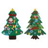 DIY Felt Christmas Tree for Toddlers Wall Hanging Christmas Tree Kit Interactive Kids DIY Crafts for Holiday Party Supplies