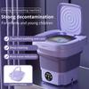 Portable Washing Machine, Mini Washing Machine, 8L, Wash And Dry Dual Purpose (2 In 1), Upgraded Large Capacity, Foldable Washing Machine