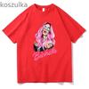 2023 Karol G Bichota T-shirts Music Singer Graphic Rapper Summer Unisex/Women Tshirt Hip Hop Funny Print T Shirts Short Sleeve Tops