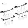 Durable Space-saving Smooth Wine Glass Holder Wine Cup Rack Hanging Bar Kitchen Accessories