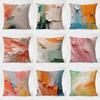 Painting Abstract Pattern Decorative Pillowcase Living Room Bedroom Square Cushion Pillowcase