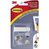 3M COMMAND Languettes De Fixation - Petit Modèle - Blanc