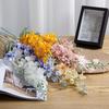 Artificial Flowers Delphinium Flower Branch Fake Leaf for Wedding Decoration Outdoor DIY forHome Decorative Hyacinth Silk Flower