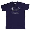 T25 Campervan Unisex T-shirt Him Dad T3 Doka Bus Caravelle Vanagon Wedge