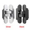 Invisible Stainless Steel Hidden Hinges Furniture Supplies Cross Door Hinge Window Accessories