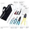 HOZAN Electrician Skill Test Tool Set Stripper Crimping Tool Pass Series Included P-958 P-77 DK-17