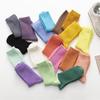 Women's Korean Style Cotton Ruffle Socks - Pastel Mid-Calf Summer Fashion
